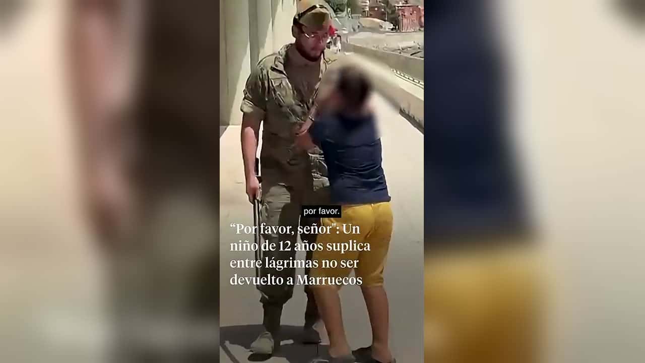 «Por favor, señor»: 12-летний мальчик из Марокко умолял военных не высылать его обратно