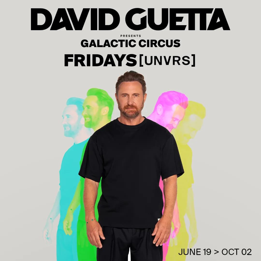 David Guetta at UNVRS Ibiza 2026, [UNVRS], Ibiza