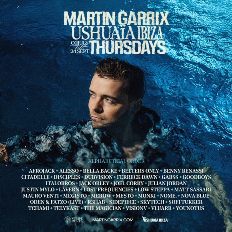 Martin Garrix at Ushuaïa Ibiza 2026, Ushuaïa Ibiza Beach Hotel, San José (Ibiza)