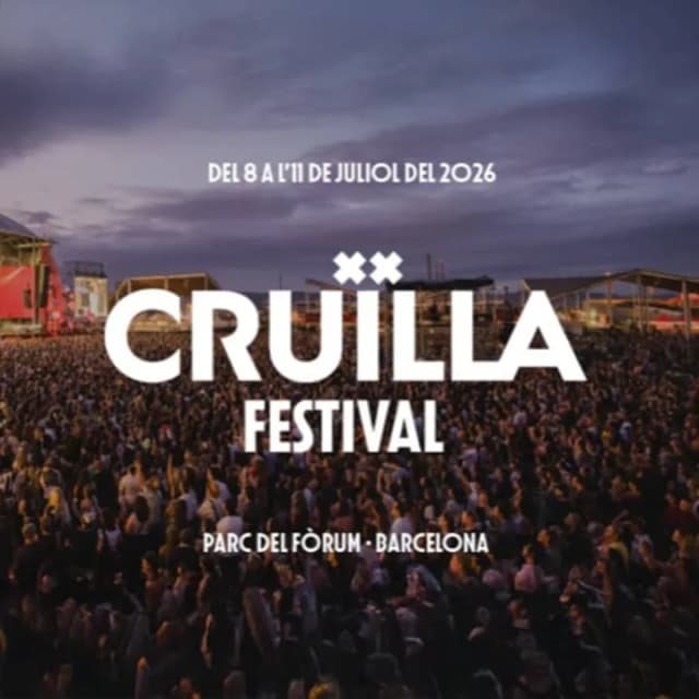 Cruïlla Barcelona 2026, Parc del Fòrum, Barcelona