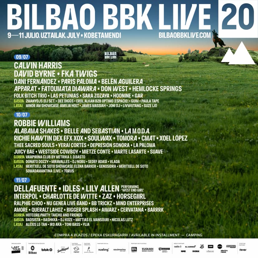 Bilbao BBK Live 2026, Kobetamendi, Bilbao