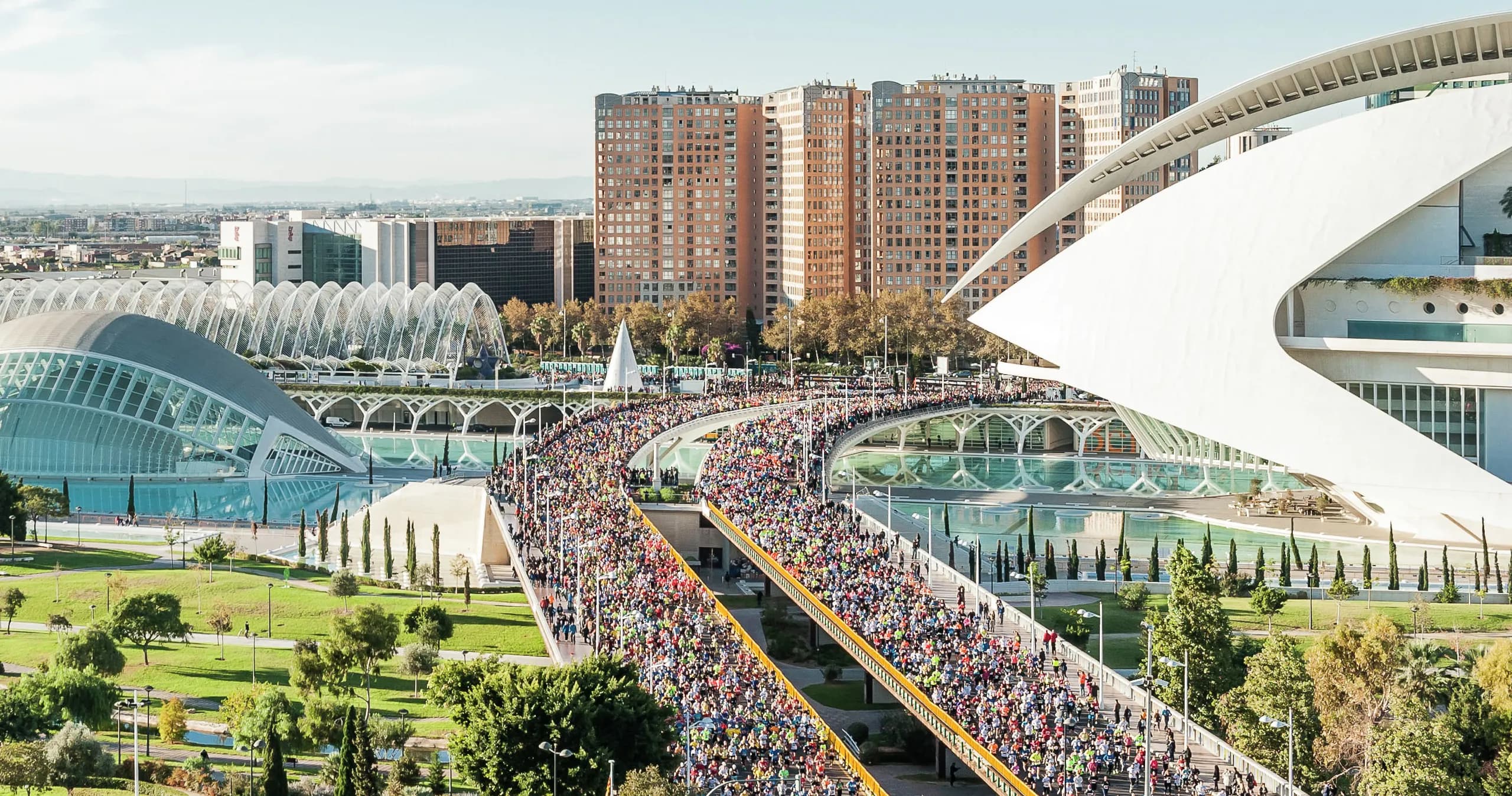 Полумарафон Валенсии Trinidad Alfonso Zurich 2026, Старт у Ciudad de las Artes y las Ciencias, Valencia