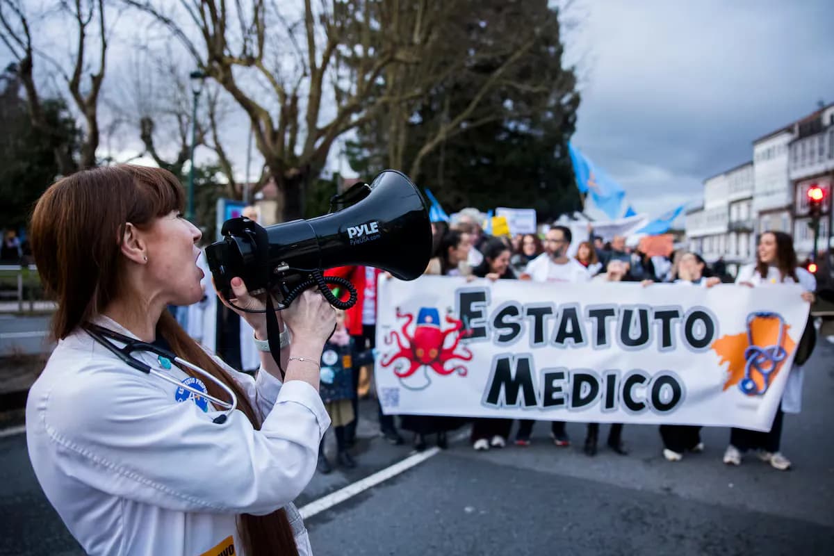 Акция протеста медиков