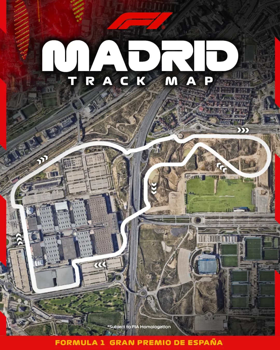 Formula 1 Gran Premio de España — Madrid 2026, Circuito Madring, Madrid