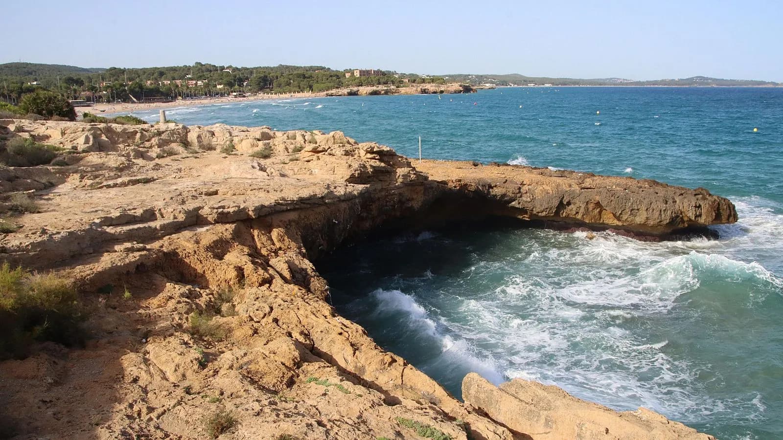 Пляж Ла-Аррабассада, где произошла трагедия