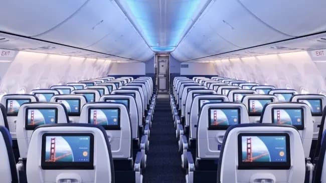 Салон самолета A321XLR