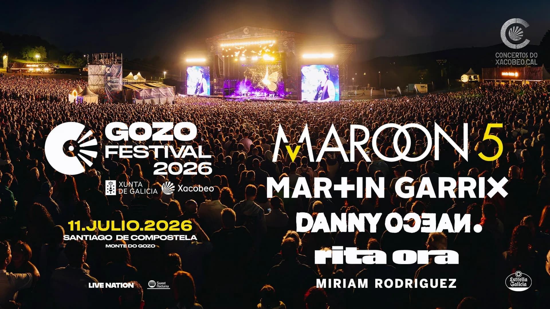 Gozo Festival 2026, Parque de Bonaval, Santiago de Compostela