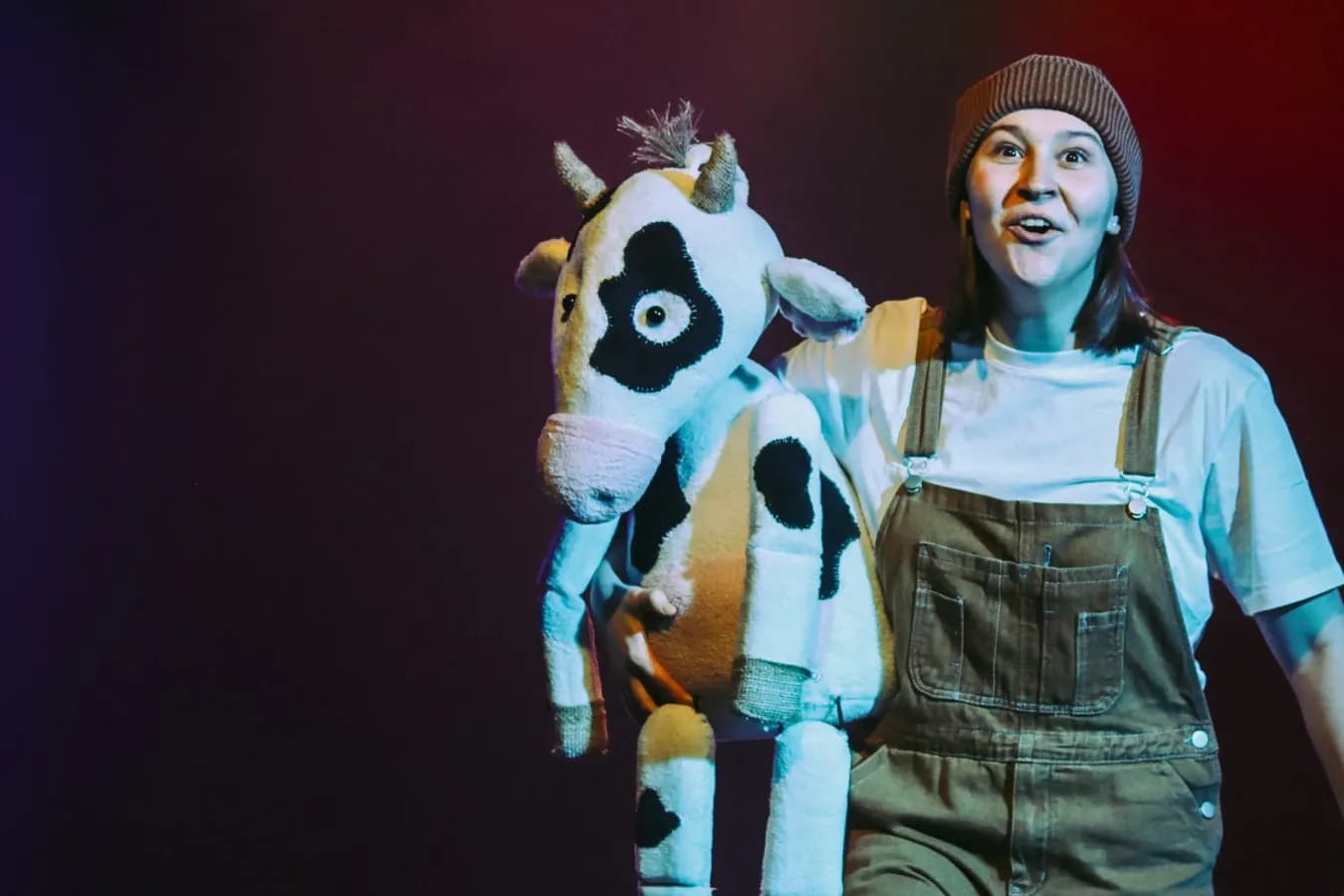 Семейный спектакль «Корова на льду» — тур по Испании 2026, Lluïsos Teatre, Barcelona / Valencia