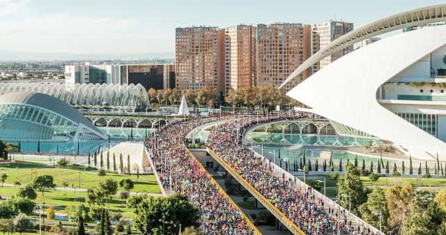 Полумарафон Валенсии Trinidad Alfonso Zurich 2026, Старт у Ciudad de las Artes y las Ciencias, Valencia