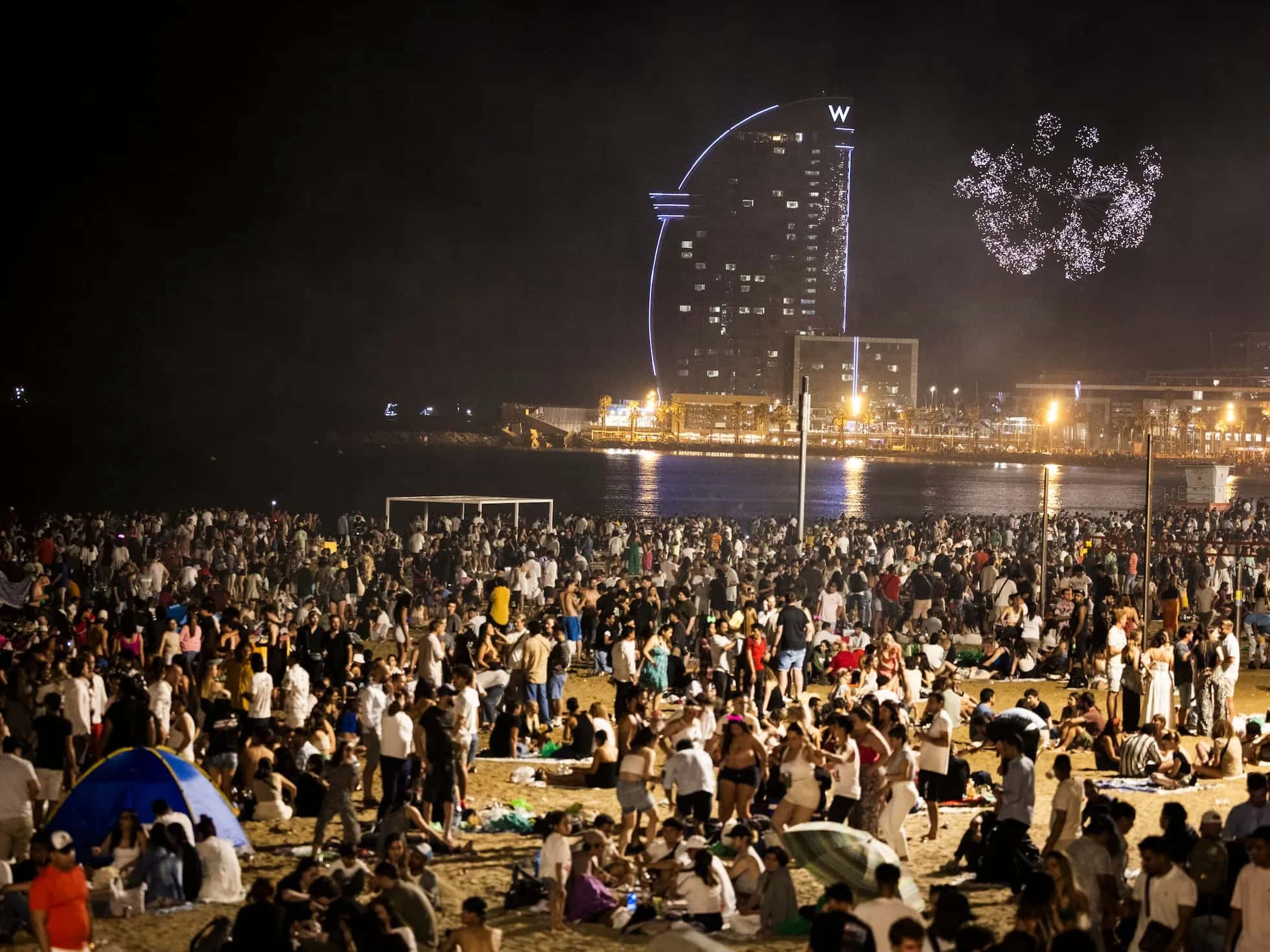 Noche de San Juan 2026, Platja de la Barceloneta, Barcelona