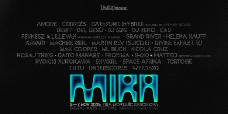 Mira Festival 2026, Parc del Fòrum / Nave Bàrcino, Barcelona