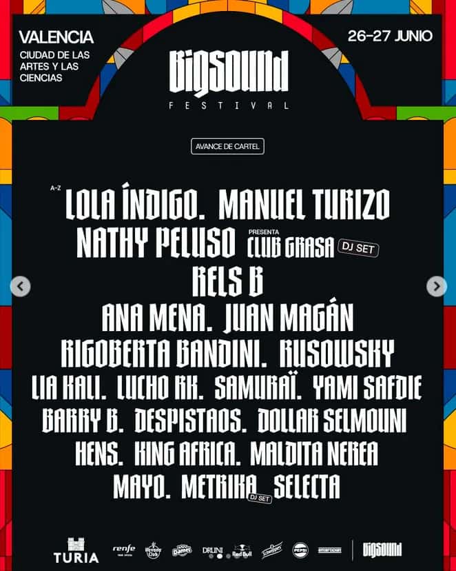 Big Sound Festival 2026, TBA, Валенсия