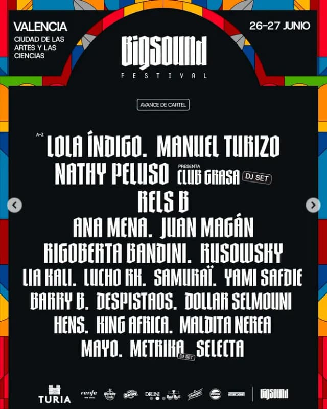 Big Sound Festival 2026, TBA, Валенсия